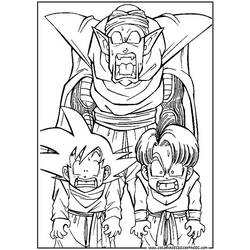 Página para colorir: Dragon Ball Z (desenhos animados) #38820 - Páginas para Colorir Imprimíveis Gratuitamente