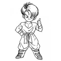 Página para colorir: Dragon Ball Z (desenhos animados) #38821 - Páginas para Colorir Imprimíveis Gratuitamente