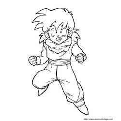 Página para colorir: Dragon Ball Z (desenhos animados) #38831 - Páginas para Colorir Imprimíveis Gratuitamente