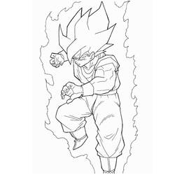 Página para colorir: Dragon Ball Z (desenhos animados) #38839 - Páginas para Colorir Imprimíveis Gratuitamente