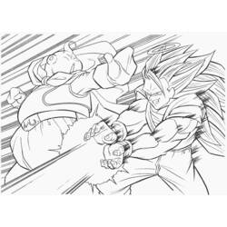 Página para colorir: Dragon Ball Z (desenhos animados) #38844 - Páginas para Colorir Imprimíveis Gratuitamente