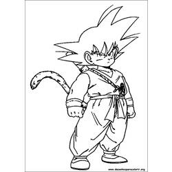 Página para colorir: Dragon Ball Z (desenhos animados) #38847 - Páginas para Colorir Imprimíveis Gratuitamente