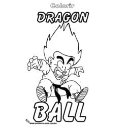 Página para colorir: Dragon Ball Z (desenhos animados) #38849 - Páginas para Colorir Imprimíveis Gratuitamente