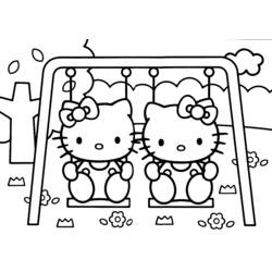 Página para colorir: ei gatinha (desenhos animados) #36813 - Páginas para Colorir Imprimíveis Gratuitamente