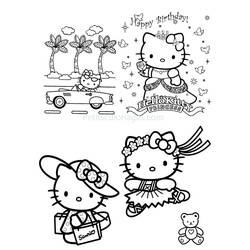 Página para colorir: ei gatinha (desenhos animados) #36909 - Páginas para Colorir Imprimíveis Gratuitamente