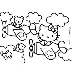 Página para colorir: ei gatinha (desenhos animados) #36935 - Páginas para Colorir Imprimíveis Gratuitamente