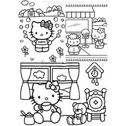 Página para colorir: ei gatinha (desenhos animados) #37004 - Páginas para Colorir Imprimíveis Gratuitamente
