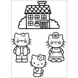 Página para colorir: ei gatinha (desenhos animados) #37054 - Páginas para Colorir Imprimíveis Gratuitamente