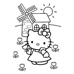 Página para colorir: ei gatinha (desenhos animados) #37069 - Páginas para Colorir Imprimíveis Gratuitamente