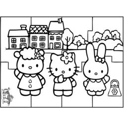 Página para colorir: ei gatinha (desenhos animados) #37072 - Páginas para Colorir Imprimíveis Gratuitamente