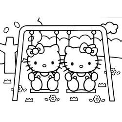 Página para colorir: ei gatinha (desenhos animados) #37106 - Páginas para Colorir Imprimíveis Gratuitamente