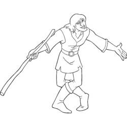 Página para colorir: Excalibur, a espada mágica (desenhos animados) #41767 - Páginas para Colorir Imprimíveis Gratuitamente