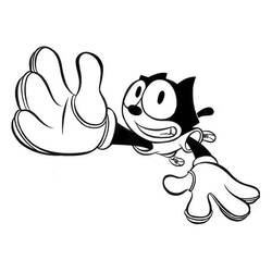 Página para colorir: Felix o gato (desenhos animados) #47901 - Páginas para Colorir Imprimíveis Gratuitamente