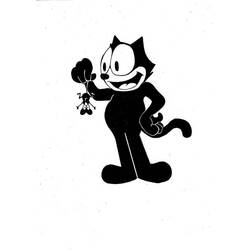 Página para colorir: Felix o gato (desenhos animados) #47906 - Páginas para Colorir Imprimíveis Gratuitamente