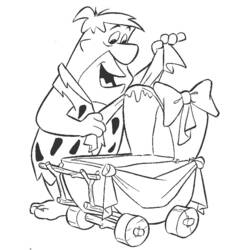 Página para colorir: Flintstones (desenhos animados) #29521 - Páginas para Colorir Imprimíveis Gratuitamente