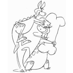 Página para colorir: Flintstones (desenhos animados) #29528 - Páginas para Colorir Imprimíveis Gratuitamente