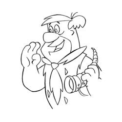 Página para colorir: Flintstones (desenhos animados) #29541 - Páginas para Colorir Imprimíveis Gratuitamente
