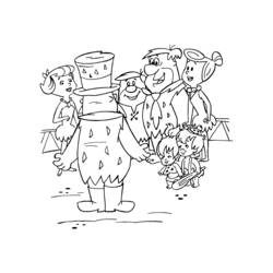 Página para colorir: Flintstones (desenhos animados) #29556 - Páginas para Colorir Imprimíveis Gratuitamente