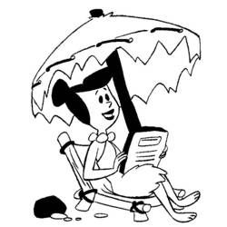Página para colorir: Flintstones (desenhos animados) #29562 - Páginas para Colorir Imprimíveis Gratuitamente