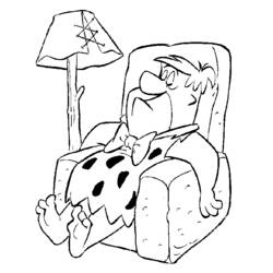 Página para colorir: Flintstones (desenhos animados) #29568 - Páginas para Colorir Imprimíveis Gratuitamente