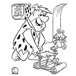 Página para colorir: Flintstones (desenhos animados) #29569 - Páginas para Colorir Imprimíveis Gratuitamente