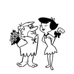 Página para colorir: Flintstones (desenhos animados) #29573 - Páginas para Colorir Imprimíveis Gratuitamente