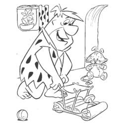 Página para colorir: Flintstones (desenhos animados) #29620 - Páginas para Colorir Imprimíveis Gratuitamente