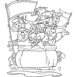 Página para colorir: Flintstones (desenhos animados) #29623 - Páginas para Colorir Imprimíveis Gratuitamente