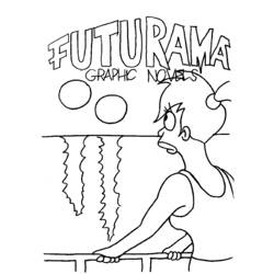 Página para colorir: Futurama (desenhos animados) #48402 - Páginas para Colorir Imprimíveis Gratuitamente