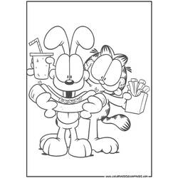 Página para colorir: Garfield (desenhos animados) #26148 - Páginas para Colorir Imprimíveis Gratuitamente