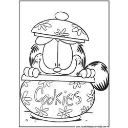 Página para colorir: Garfield (desenhos animados) #26187 - Páginas para Colorir Imprimíveis Gratuitamente