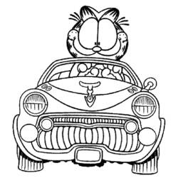 Página para colorir: Garfield (desenhos animados) #26200 - Páginas para Colorir Imprimíveis Gratuitamente