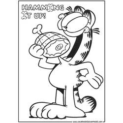 Página para colorir: Garfield (desenhos animados) #26204 - Páginas para Colorir Imprimíveis Gratuitamente