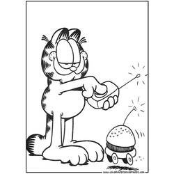 Página para colorir: Garfield (desenhos animados) #26220 - Páginas para Colorir Imprimíveis Gratuitamente