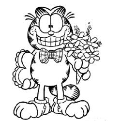 Página para colorir: Garfield (desenhos animados) #26228 - Páginas para Colorir Imprimíveis Gratuitamente