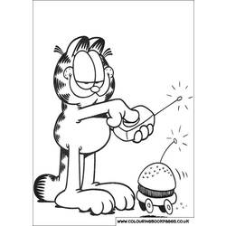 Página para colorir: Garfield (desenhos animados) #26263 - Páginas para Colorir Imprimíveis Gratuitamente