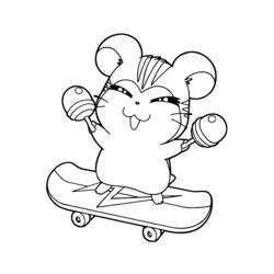 Página para colorir: Hamtaro (desenhos animados) #39904 - Páginas para Colorir Imprimíveis Gratuitamente