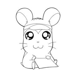 Página para colorir: Hamtaro (desenhos animados) #39938 - Páginas para Colorir Imprimíveis Gratuitamente