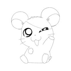 Página para colorir: Hamtaro (desenhos animados) #39967 - Páginas para Colorir Imprimíveis Gratuitamente