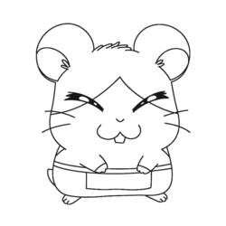 Página para colorir: Hamtaro (desenhos animados) #39973 - Páginas para Colorir Imprimíveis Gratuitamente