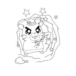 Página para colorir: Hamtaro (desenhos animados) #39992 - Páginas para Colorir Imprimíveis Gratuitamente