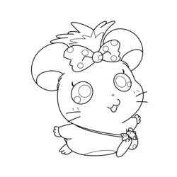 Página para colorir: Hamtaro (desenhos animados) #39996 - Páginas para Colorir Imprimíveis Gratuitamente