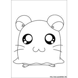 Página para colorir: Hamtaro (desenhos animados) #40003 - Páginas para Colorir Imprimíveis Gratuitamente