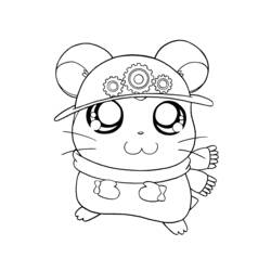 Página para colorir: Hamtaro (desenhos animados) #40006 - Páginas para Colorir Imprimíveis Gratuitamente