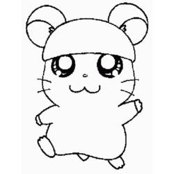 Página para colorir: Hamtaro (desenhos animados) #40009 - Páginas para Colorir Imprimíveis Gratuitamente