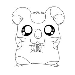 Página para colorir: Hamtaro (desenhos animados) #40013 - Páginas para Colorir Imprimíveis Gratuitamente