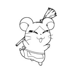 Página para colorir: Hamtaro (desenhos animados) #40041 - Páginas para Colorir Imprimíveis Gratuitamente