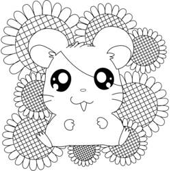 Página para colorir: Hamtaro (desenhos animados) #40044 - Páginas para Colorir Imprimíveis Gratuitamente