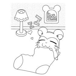 Página para colorir: Hamtaro (desenhos animados) #40050 - Páginas para Colorir Imprimíveis Gratuitamente