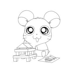 Página para colorir: Hamtaro (desenhos animados) #40051 - Páginas para Colorir Imprimíveis Gratuitamente